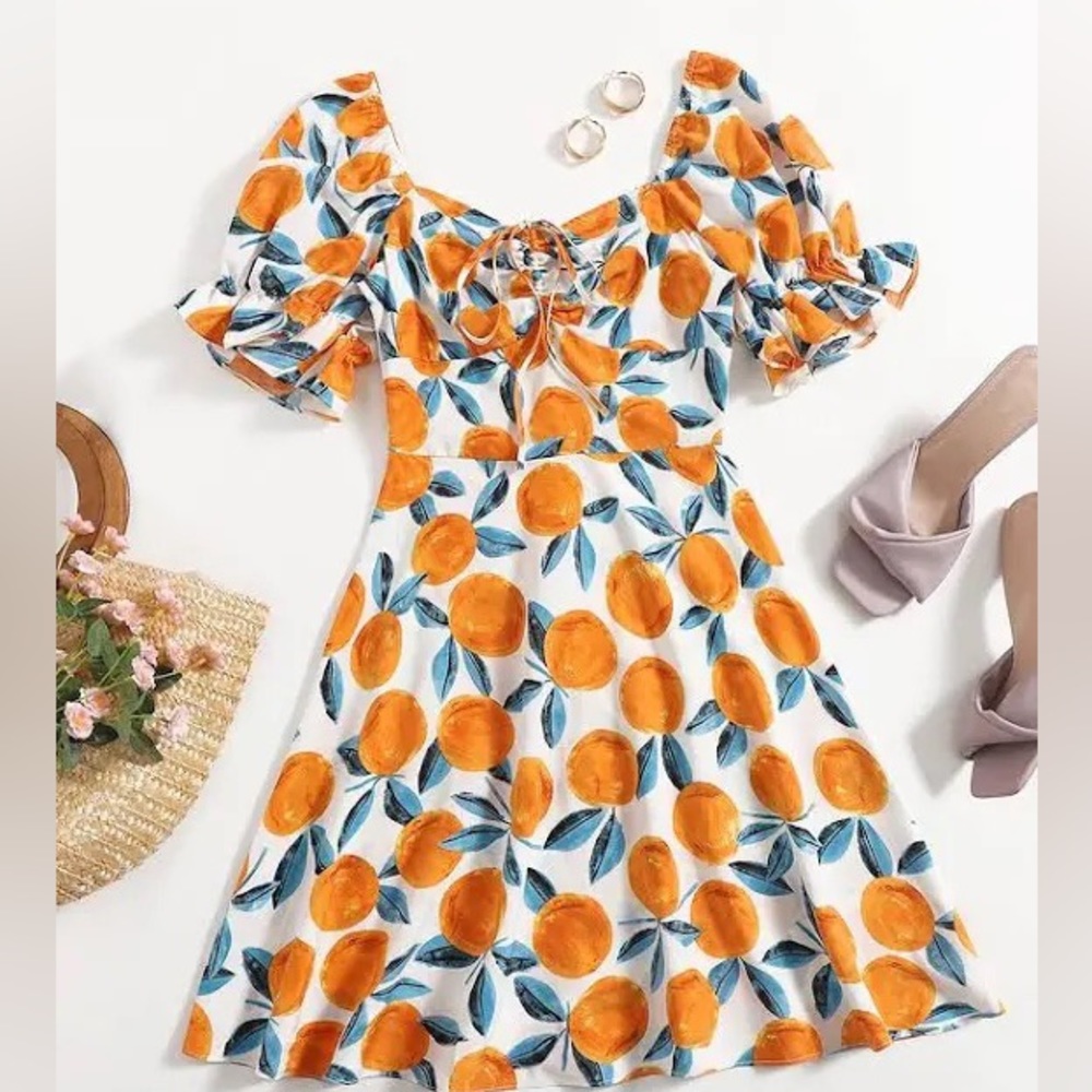 Orange Dress